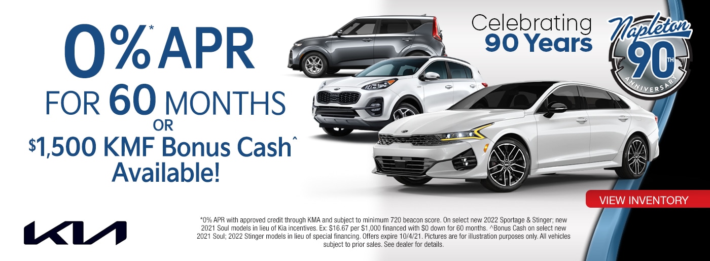 New Kia Lease Deals Fishers, IN 46038 Napleton Kia of Fishers
