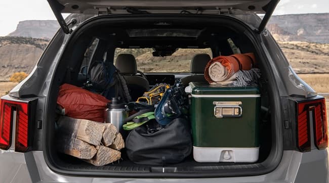 Kia Sorento Hybrid Cargo Space