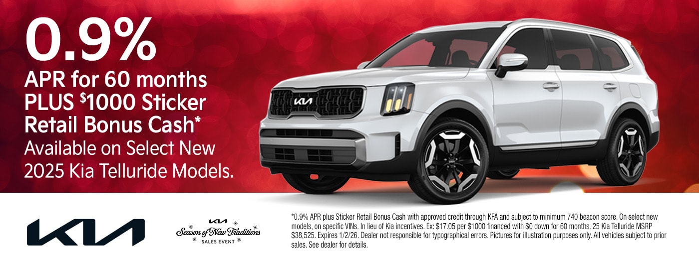 Kia Incentives December