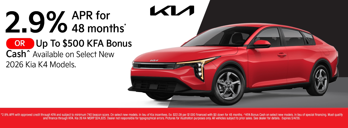 Kia Incentives April