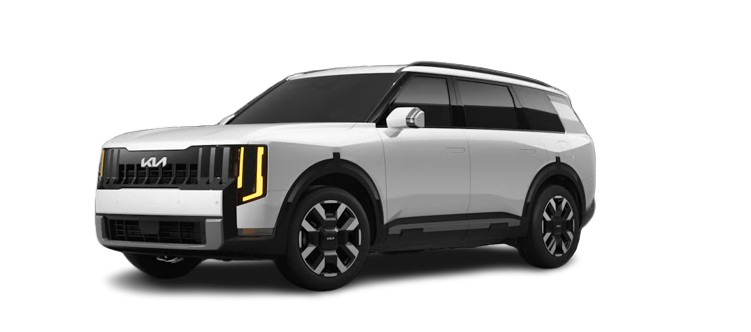 Kia Telluride S in Glacial White Pearl