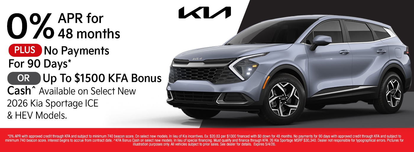 Kia Incentives April