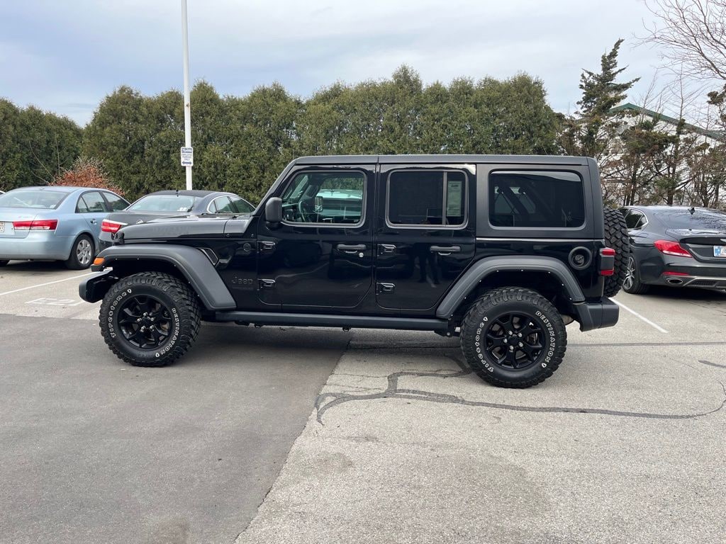 Used 2022 Jeep Wrangler Unlimited Willys SUV