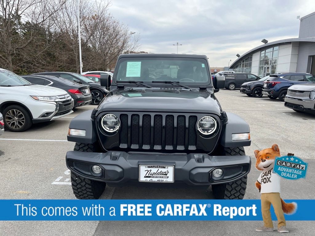 Used 2022 Jeep Wrangler Unlimited Willys SUV