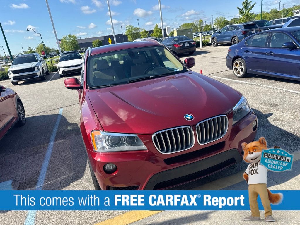 Used 2012 BMW X3 xDrive35i with VIN 5UXWX7C51CL737876 for sale in Fishers, IN
