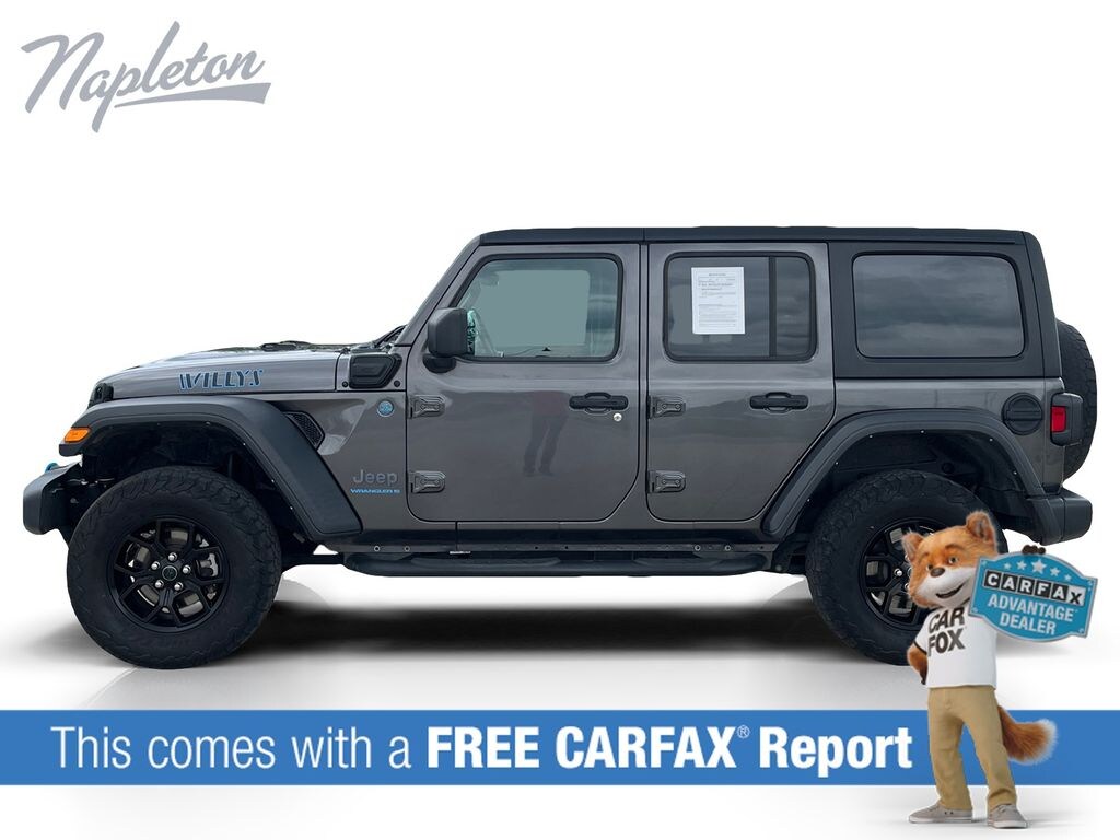 Used 2024 Jeep Wrangler Willys 4xe SUV