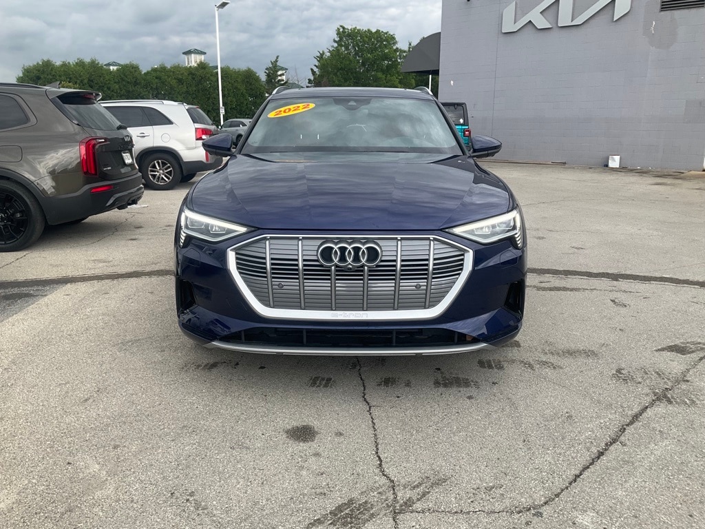 Used 2022 Audi e-tron Premium Plus with VIN WA1LAAGE5NB006108 for sale in Fishers, IN