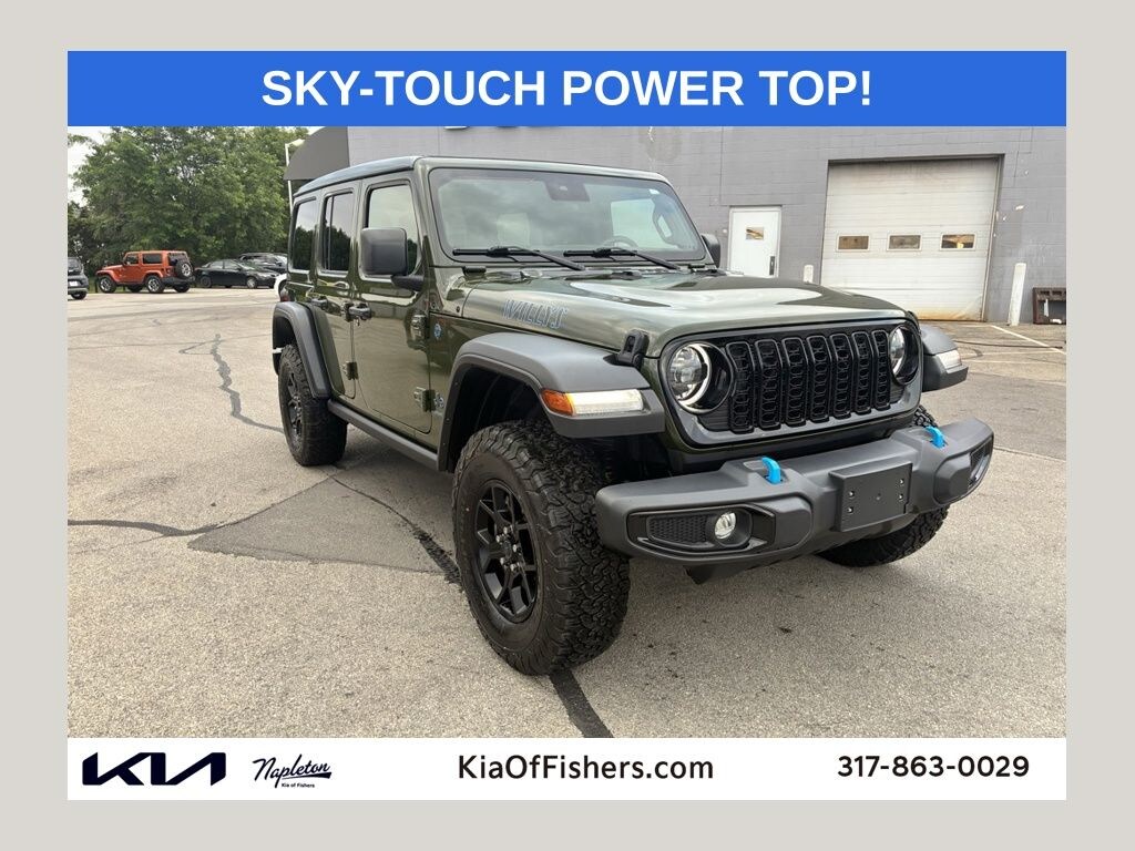 Used 2024 Jeep Wrangler Willys 4xe SUV