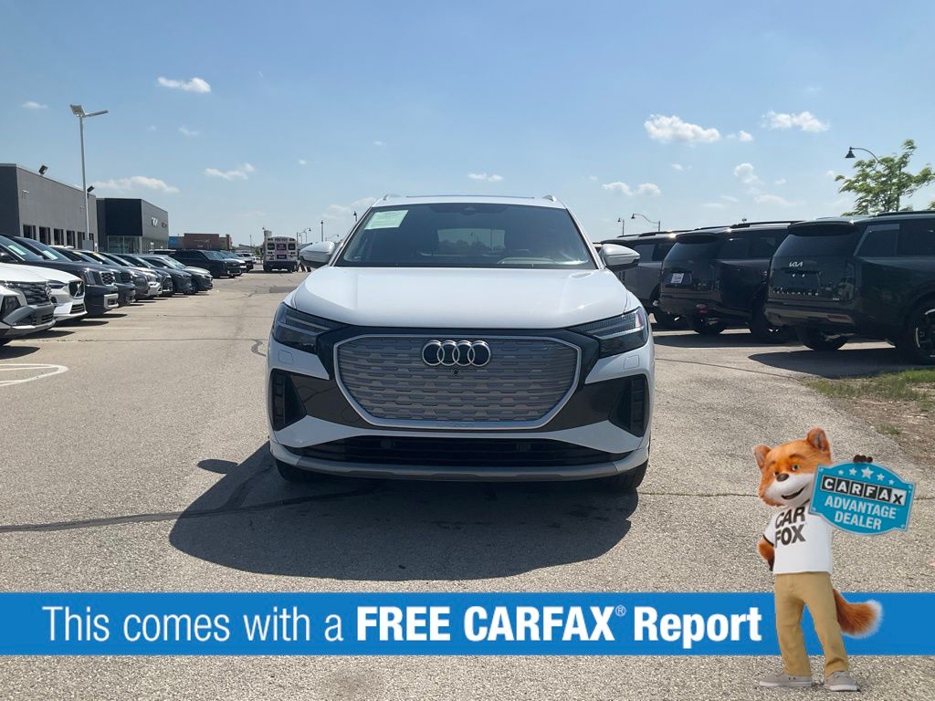Used 2022 Audi Q4 e-tron Prestige with VIN WA1J2BFZ3NP052425 for sale in Fishers, IN