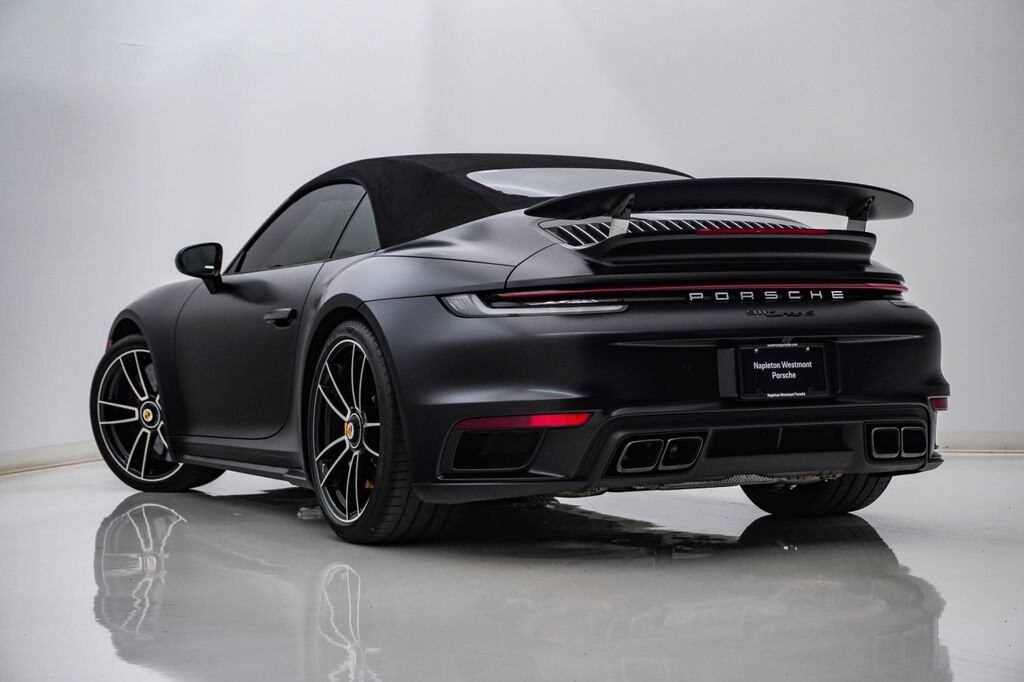 Certified 2021 Porsche 911 Turbo Cabriolet