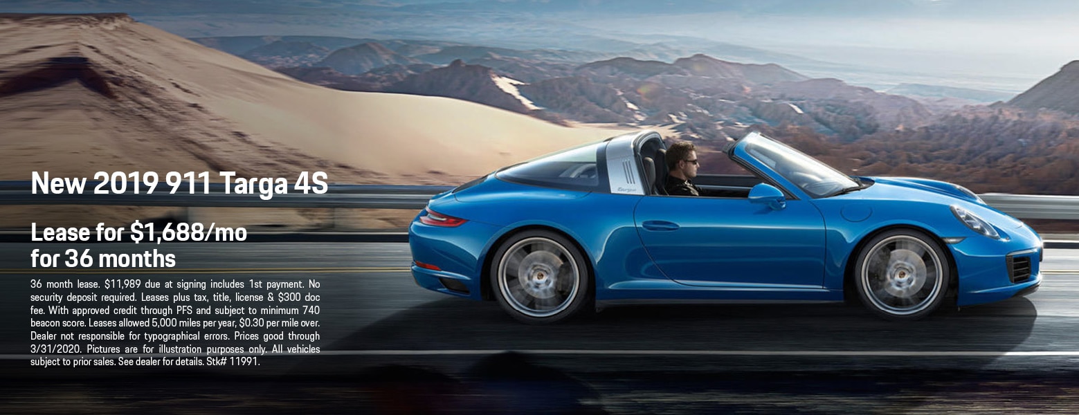 Porsche 911 Targa Lease Offer | Napleton Westmont Porsche | Napleton ...