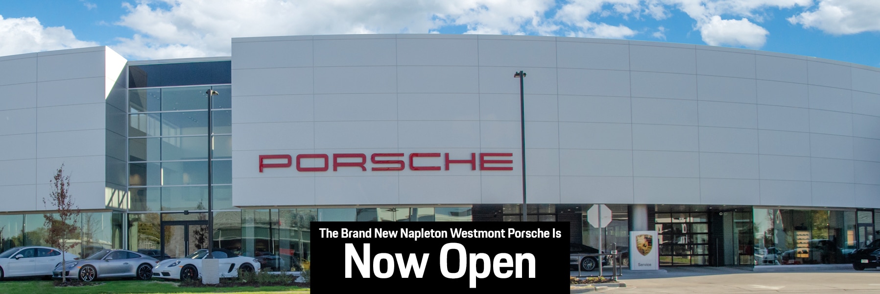 About Us - Brand New Building | Napleton Westmont Porsche