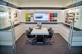 Napleton Westmont Porsche Fitting Room