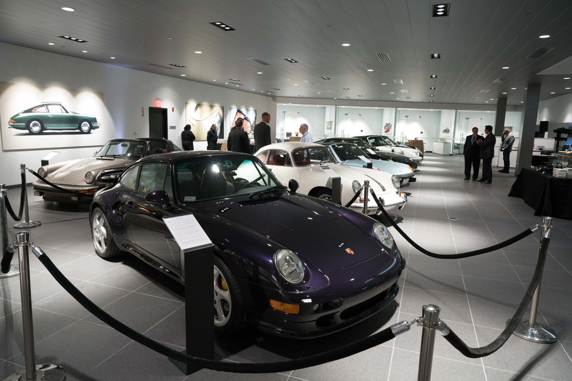 Napleton Westmont Porsche Classic Showroom
