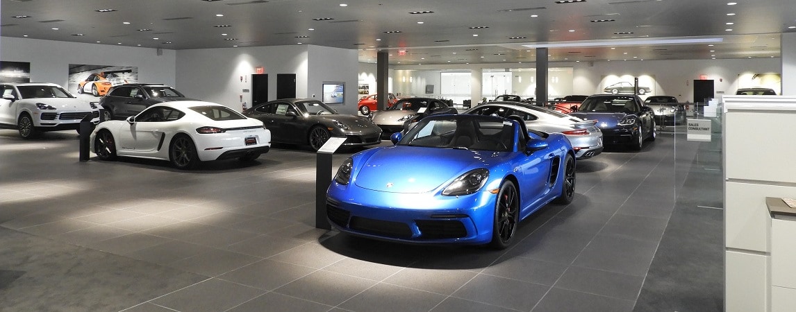 Napleton Westmont Porsche Showroom