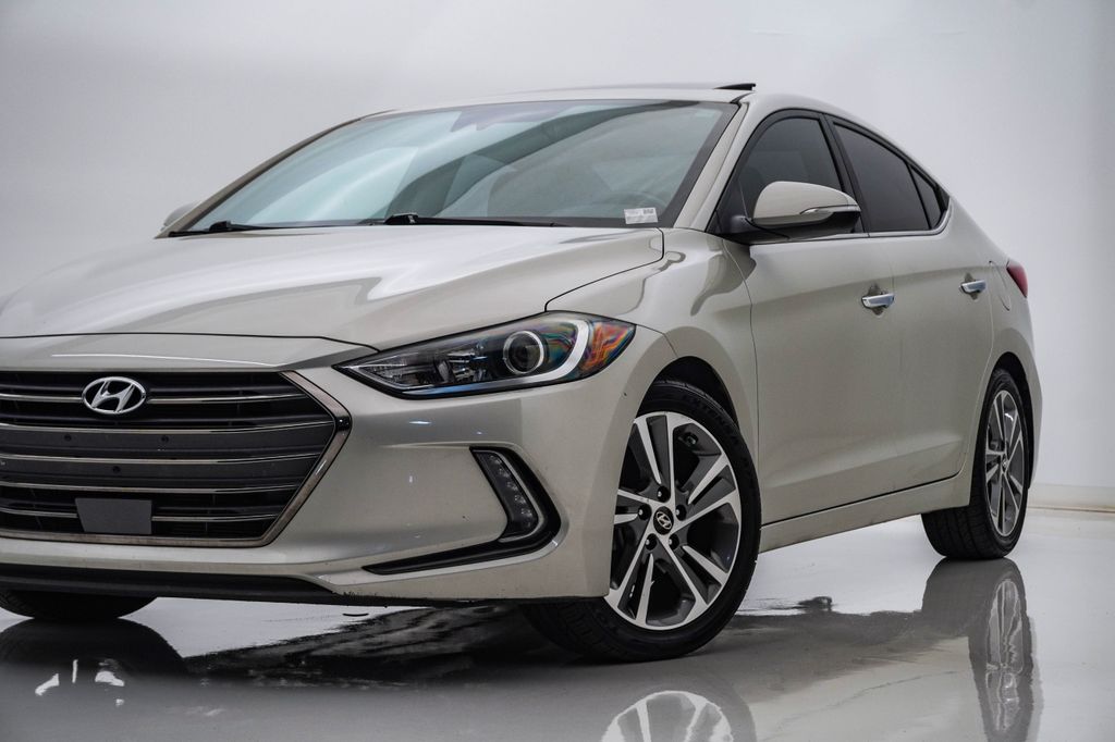 Used 2017 Hyundai Elantra Limited with VIN 5NPD84LF8HH096704 for sale in Westmont, IL