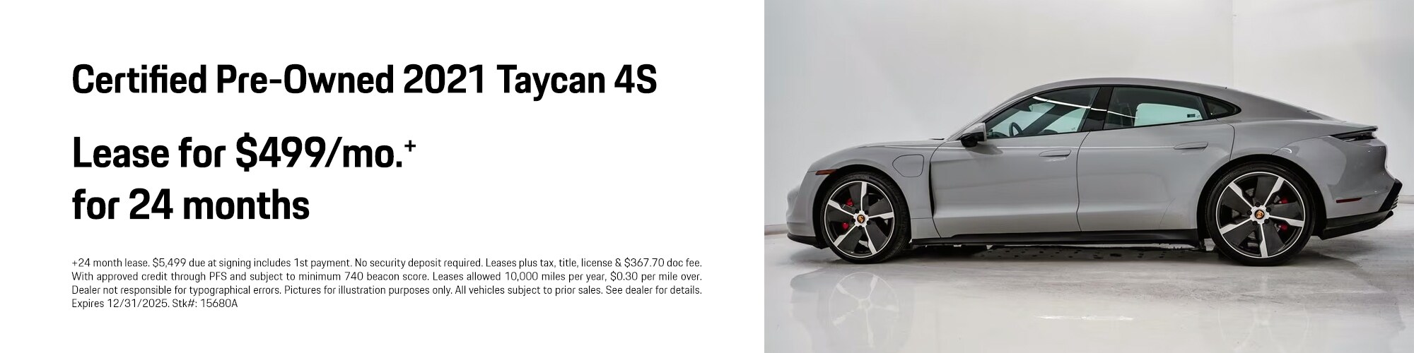 Porsche Certified Pre-Owned Lease