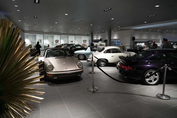 Porsche Classic Showroom at Napleton Westmont Porsche
