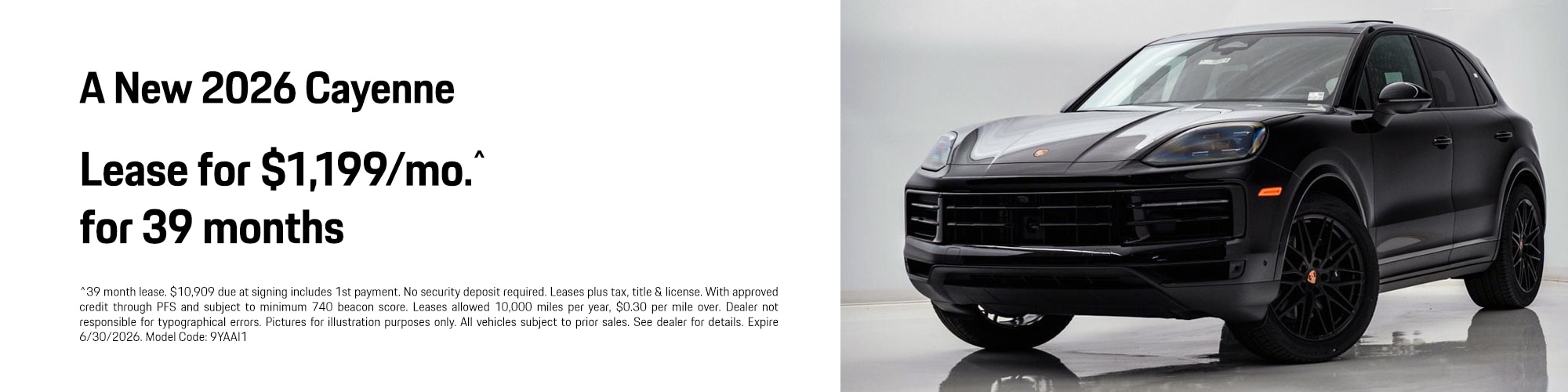 A New 2026 Cayenne