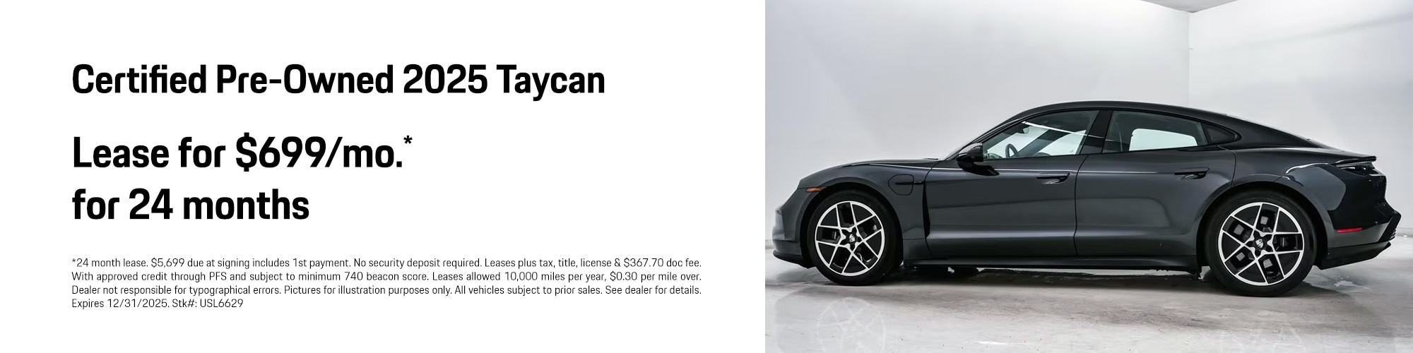 Porsche Certified Pre-Owned Lease