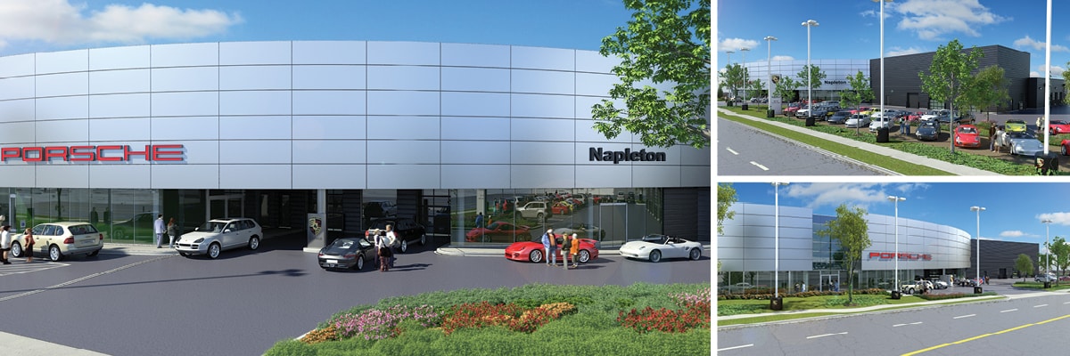 About Us - Brand New Building | Napleton Westmont Porsche