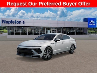 2026 Hyundai Sonata Hybrid Blue Sedan