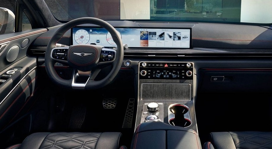 gv80 coupe near Chicago interior