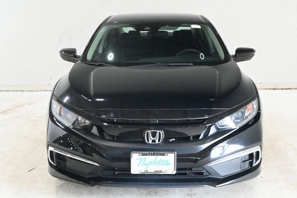 Used 2020 Honda Civic LX with VIN 19XFC2F69LE016184 for sale in Lansing, IL