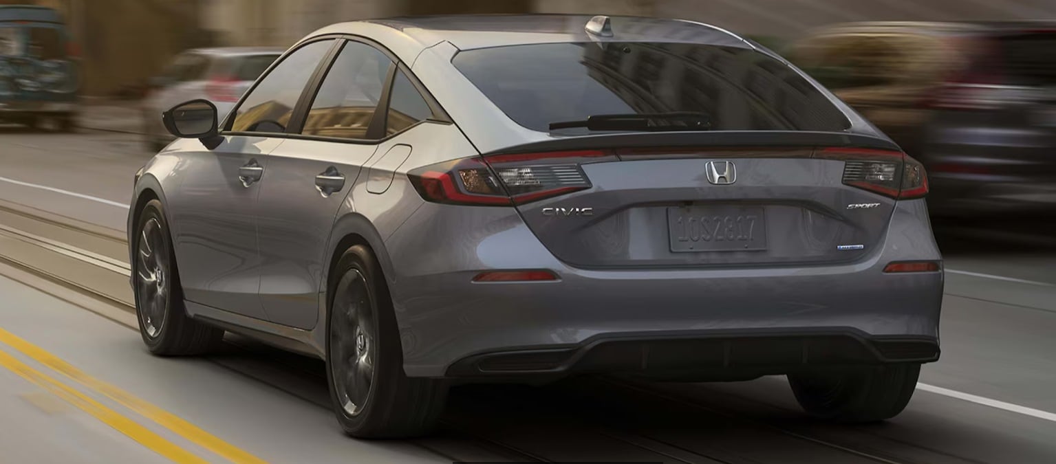 Honda Civic Hatchback Rear New Honda Civic Hatchback Rear