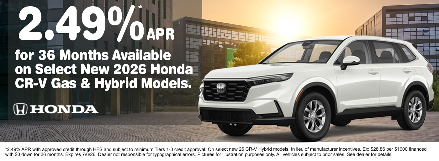 Honda Incentives June