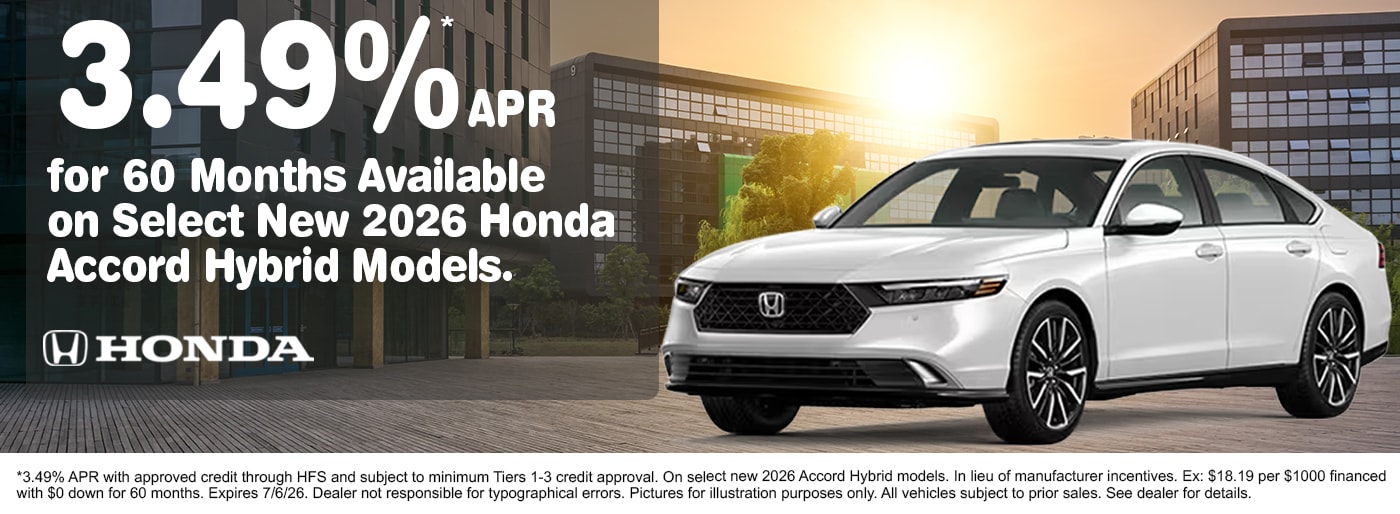 Honda Incentives June