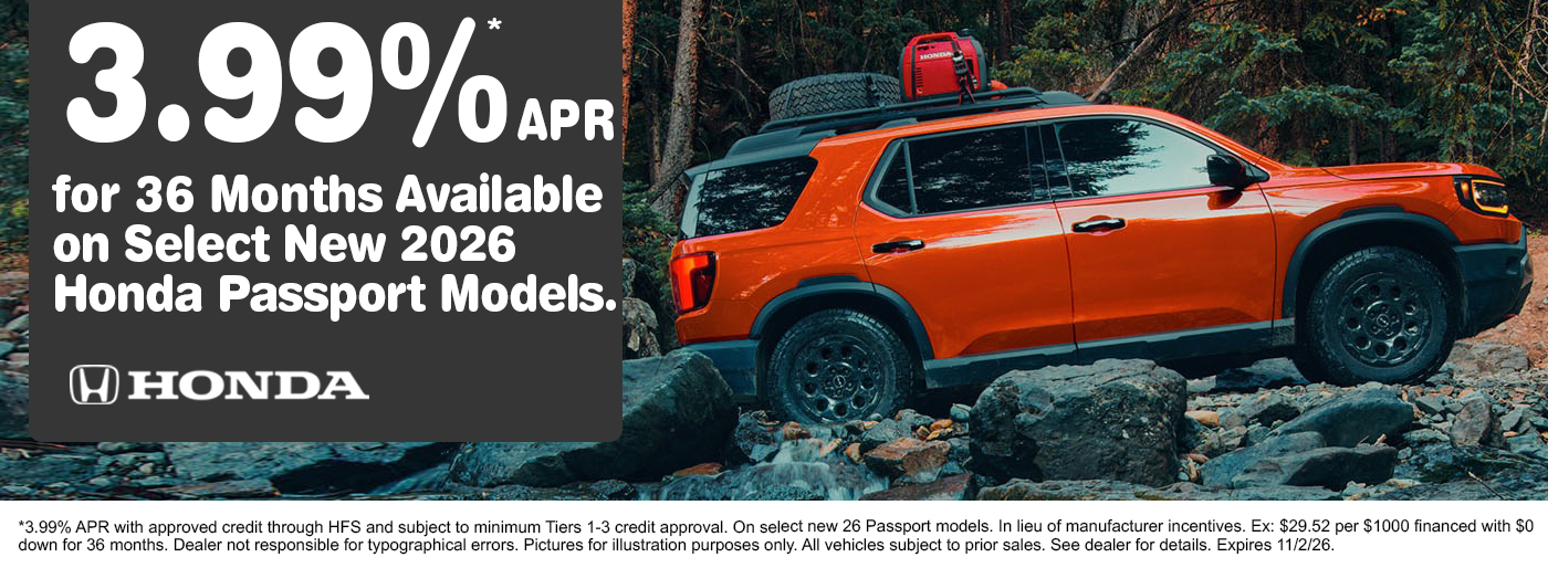 Honda Incentives October