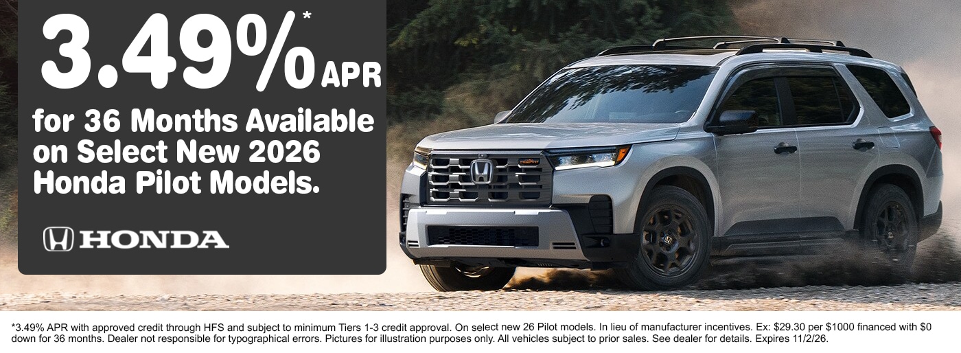 Honda Incentives October