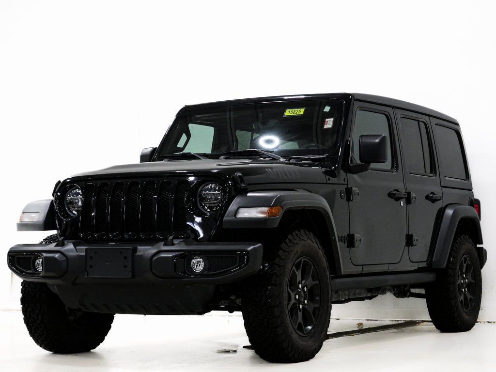 Used 2022 Jeep Wrangler Unlimited Willys SUV