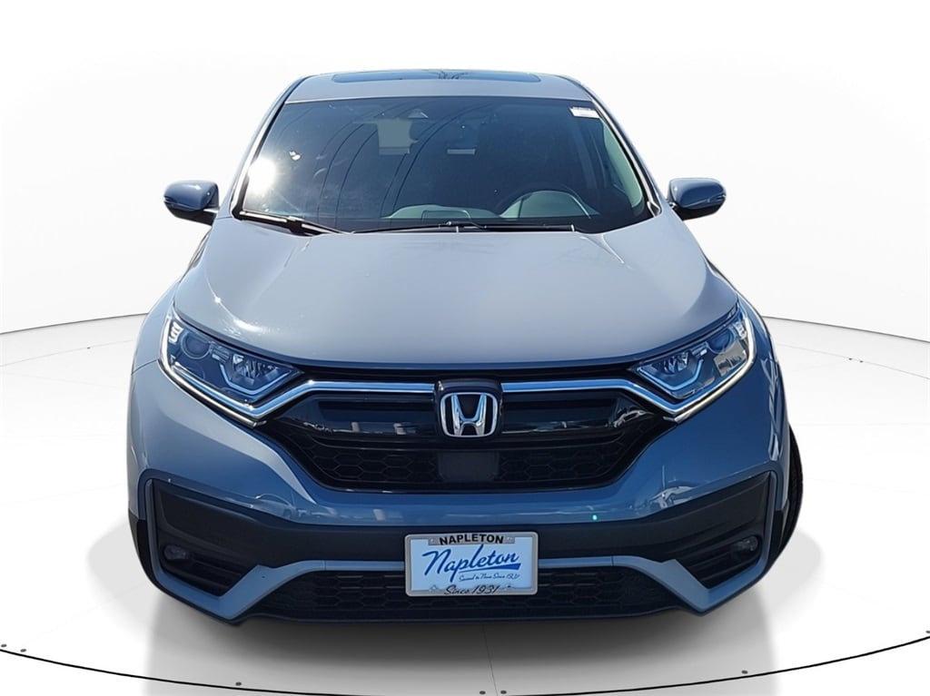 Used 2021 Honda CR-V EX-L with VIN 7FARW2H87ME017823 for sale in Lansing, IL