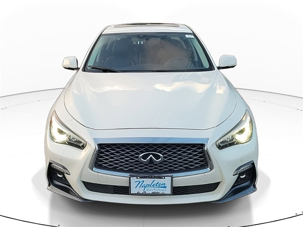 Used 2020 INFINITI Q50 SPORT with VIN JN1EV7AR1LM255110 for sale in Lansing, IL