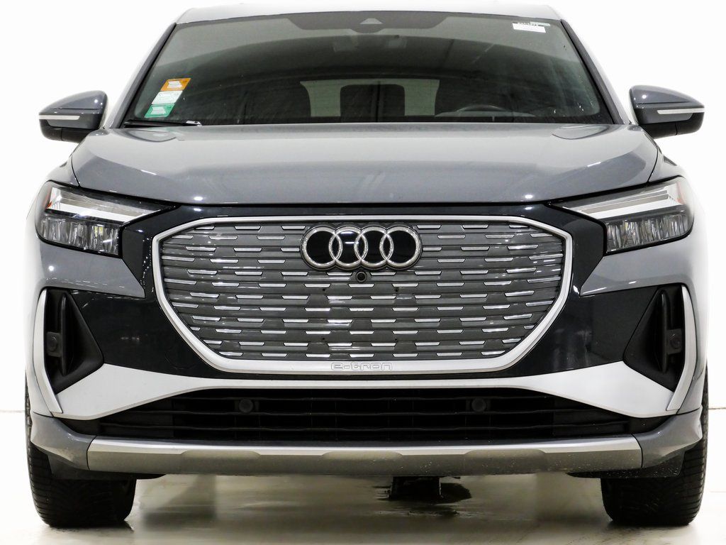 Used 2023 Audi Q4 Sportback e-tron Premium with VIN WA122BFZ7PP038082 for sale in Lansing, IL