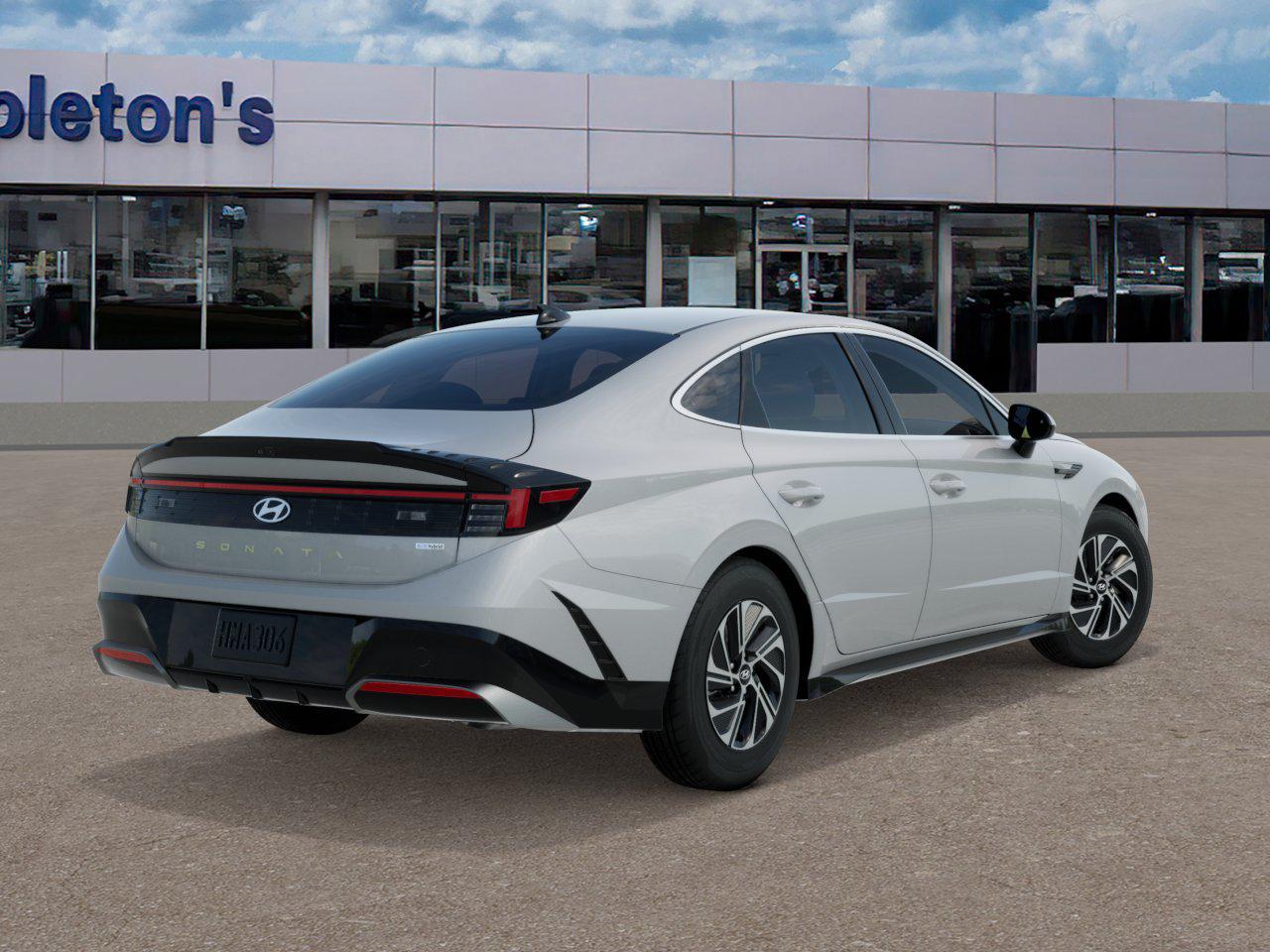 2026 Hyundai Sonata Hybrid Blue photo 3