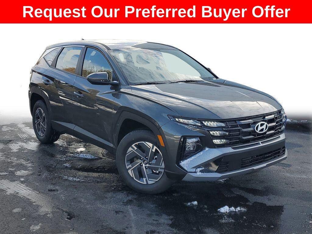New 2026 Hyundai Tucson Hybrid Blue SUV