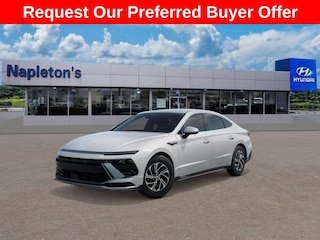2026 Hyundai Sonata Hybrid Blue Sedan