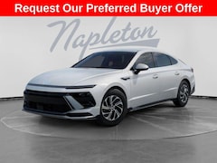 2026 Hyundai Sonata Hybrid Blue Sedan