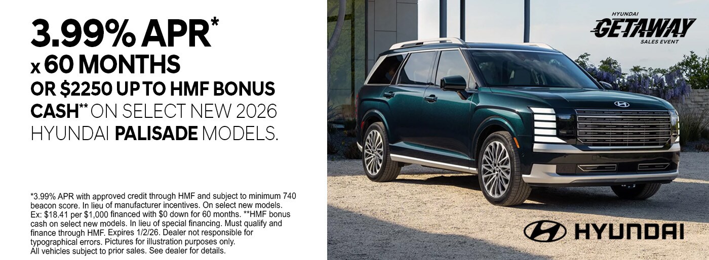 Hyundai Incentives December