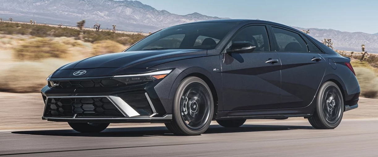 Hyundai Elantra Driving