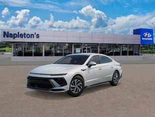 2026 Hyundai Sonata Hybrid Blue Sedan