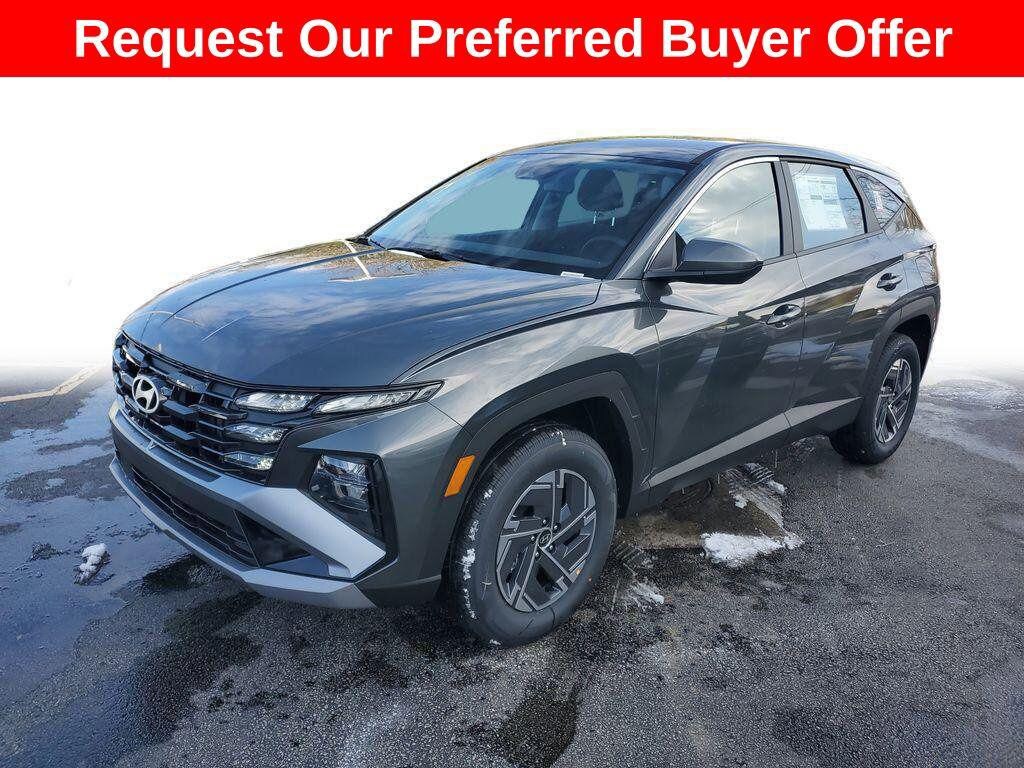 New 2026 Hyundai Tucson Hybrid Blue SUV