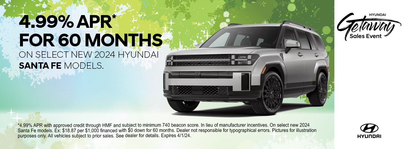 New Hyundai Specials | Hyundai Financing Deals | Napleton River Oaks ...