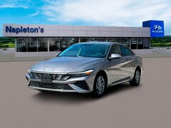 2025 Hyundai Elantra Hybrid Blue Sedan