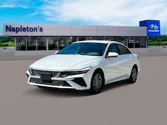 2025 Hyundai Elantra Hybrid Blue Sedan