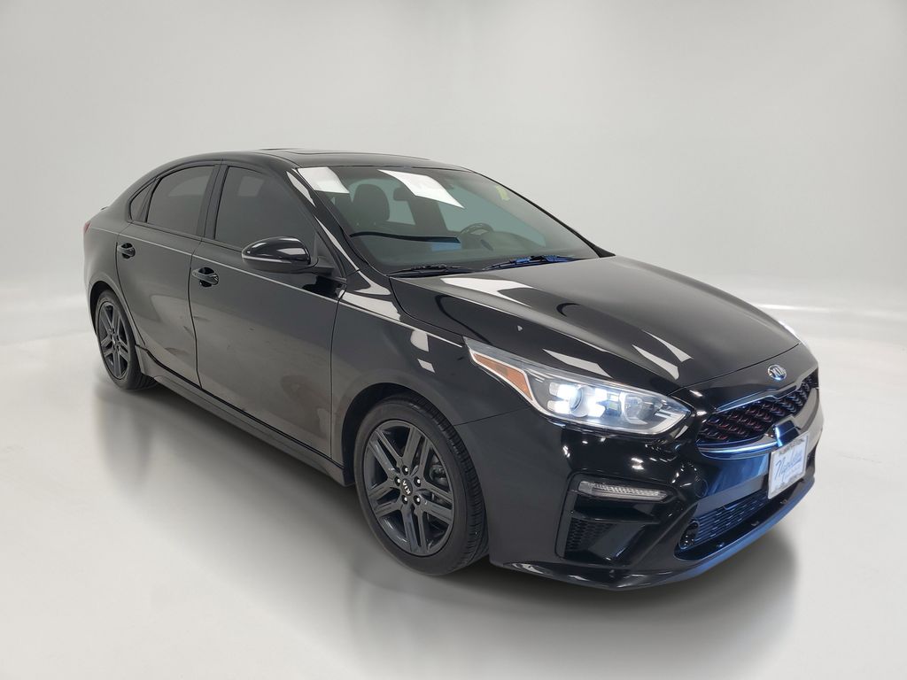 Used 2021 Kia Forte GT-Line with VIN 3KPF34ADXME278220 for sale in Lansing, IL