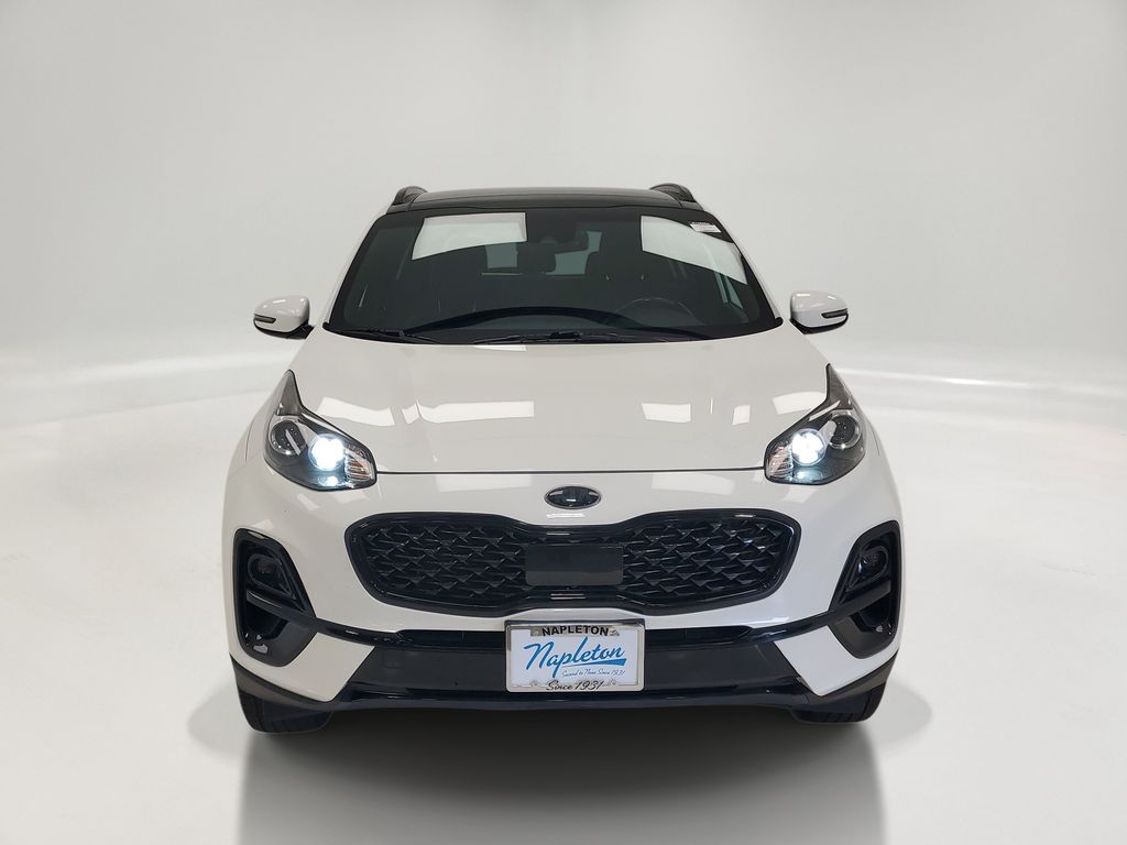 Used 2021 Kia Sportage S with VIN KNDP6CAC9M7859754 for sale in Lansing, IL
